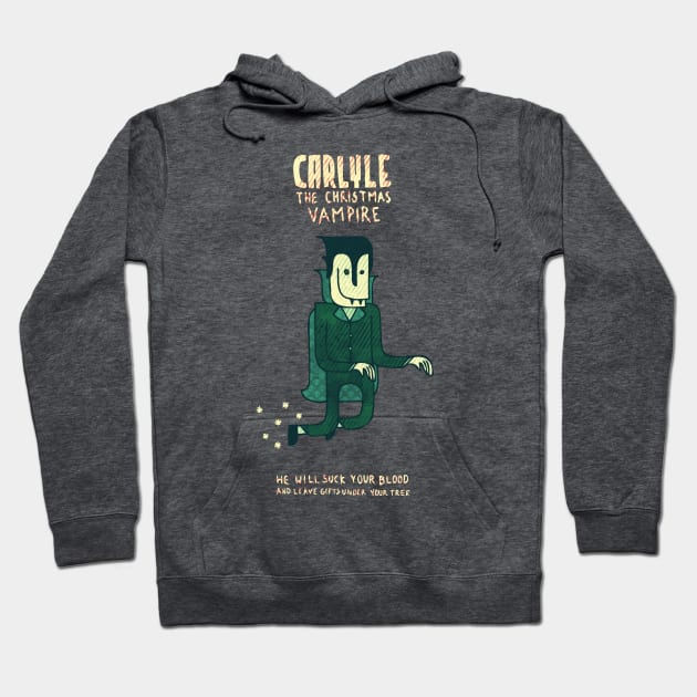 carlyle, the christmas vampire 1 Hoodie by againstbound